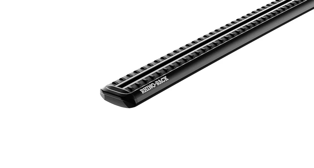 SZ165B-U – RHINO RACK Roof Rack Cross Bar, Fits Rhino Rack's Roof Rack Black Single 65 Inch Length